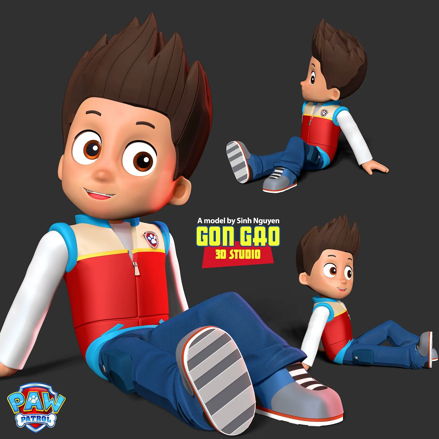 Ryder - Fanart de La Patrulla Canina