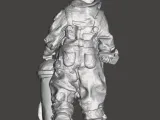 boy beside fire hydrant statue-3