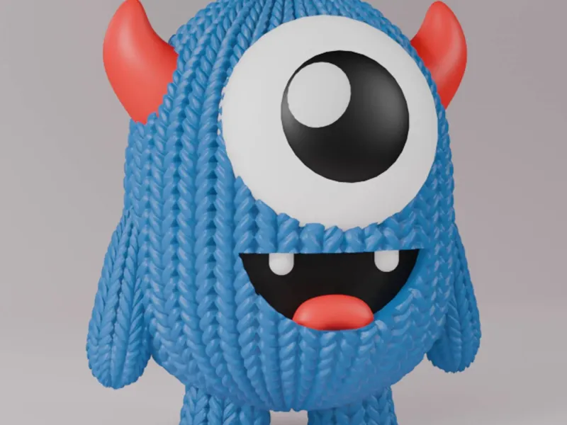KNITTED MONSTER