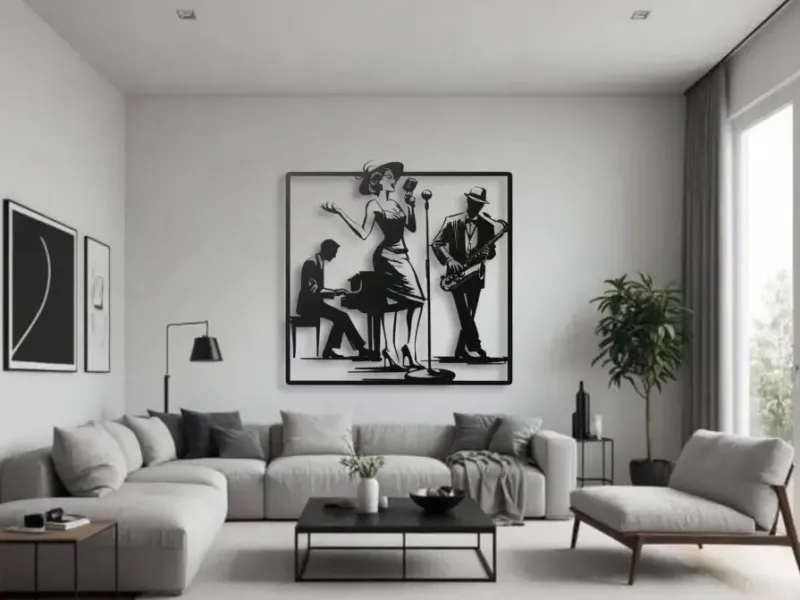 Arte de pared musical