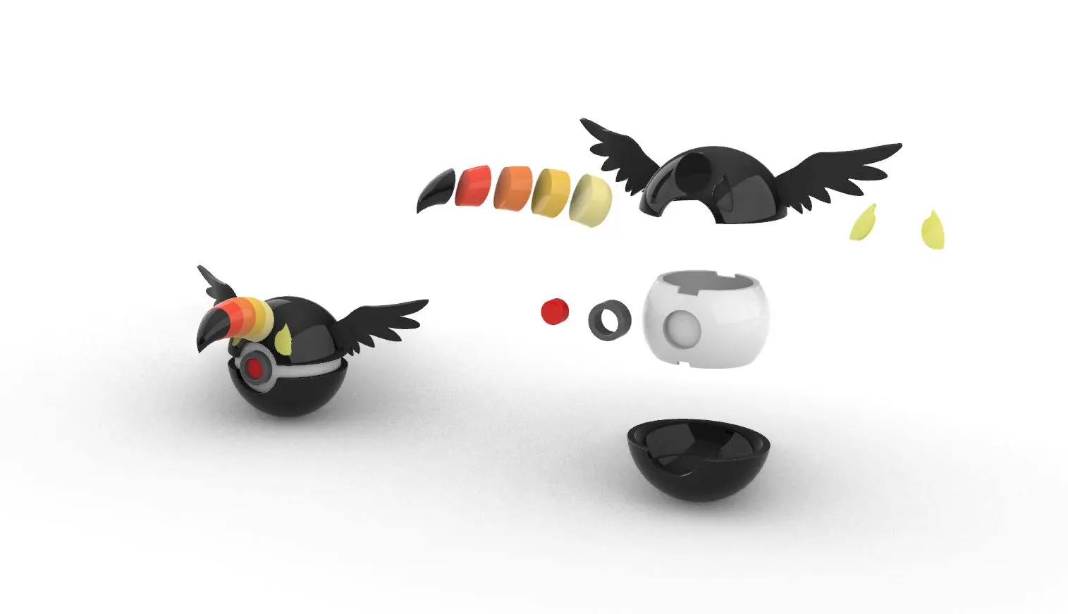 Pokeball 733 Toucannon