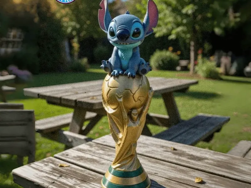 Trofeo Coppa del Mondo 2026 di Stitch