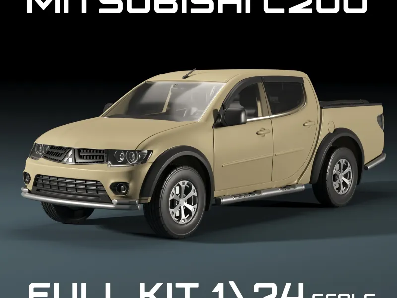 L200 STOC CAMION (KIT COMPLET 1\24)