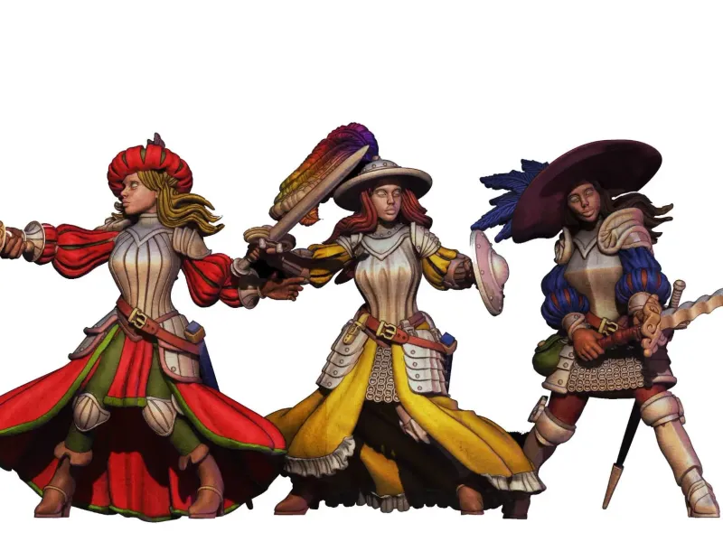 グリッツェンブルクの剣姫たち