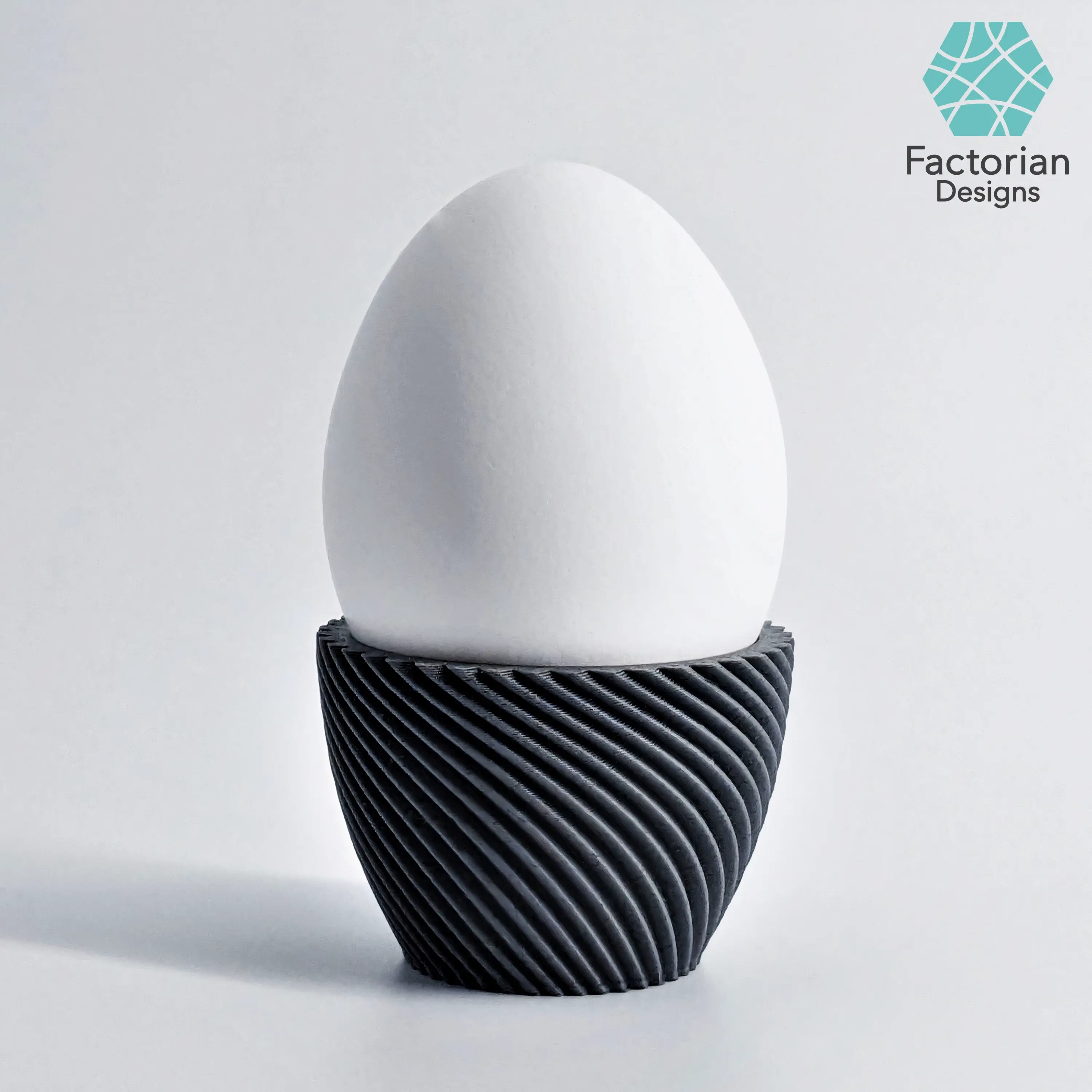 Eierdopje "Unbowed" 3D print Stl Bestand + Bambu Studio 3MF