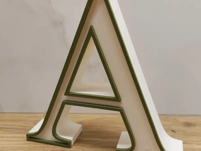 Letter A ornament / decoration