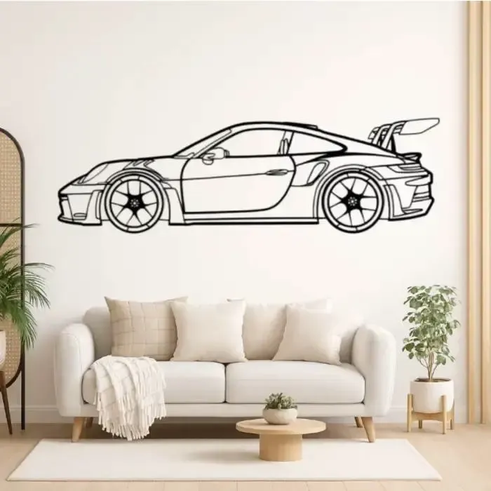 PORSCHE WALL ART (1 METER)