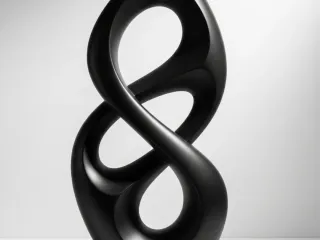 Escultura abstrata 