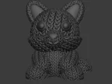 Knitted Fox (cute)-4