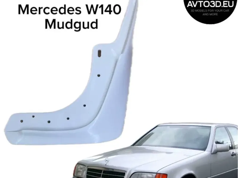 Mercedes w140 mudguard