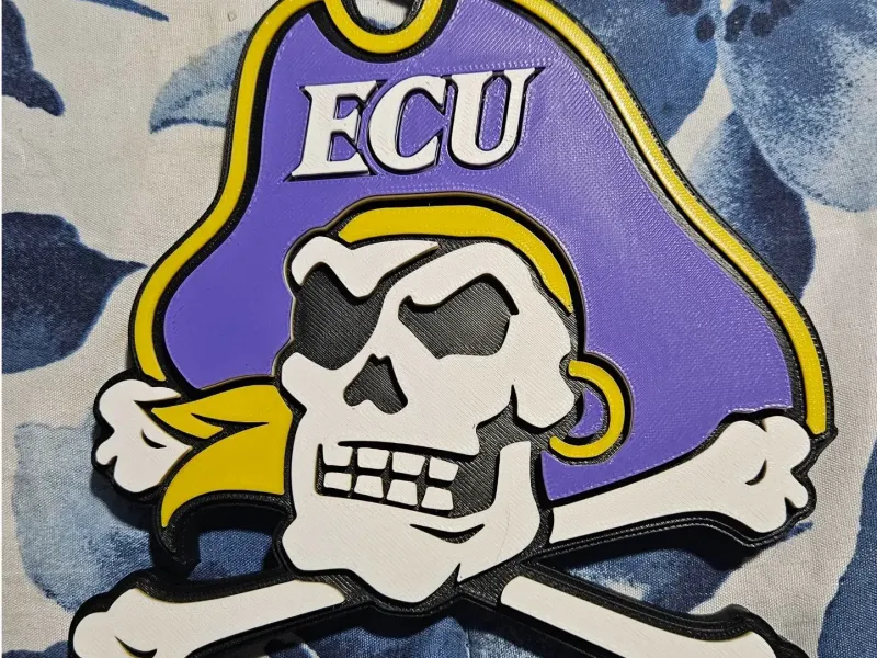 East Carolina Logo With Loop