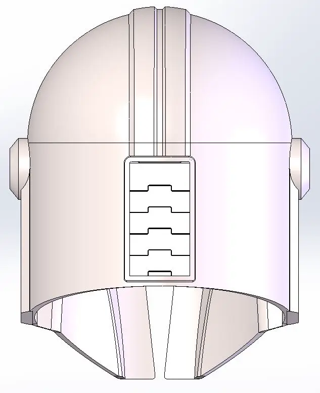 Mandalorian Helmet - Custom Assassin