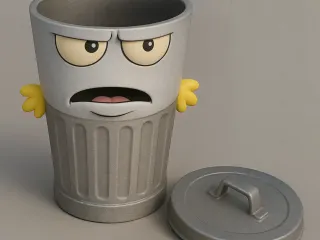 Master sh.. Trashcan