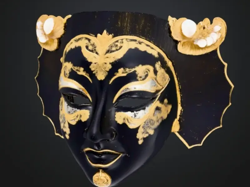 Geisha Mask