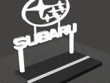 Subaru scalextric stand-3