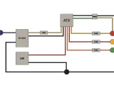 Laboratory / test bench ATX Power Supply (3.3V / 5V / 12V)-9