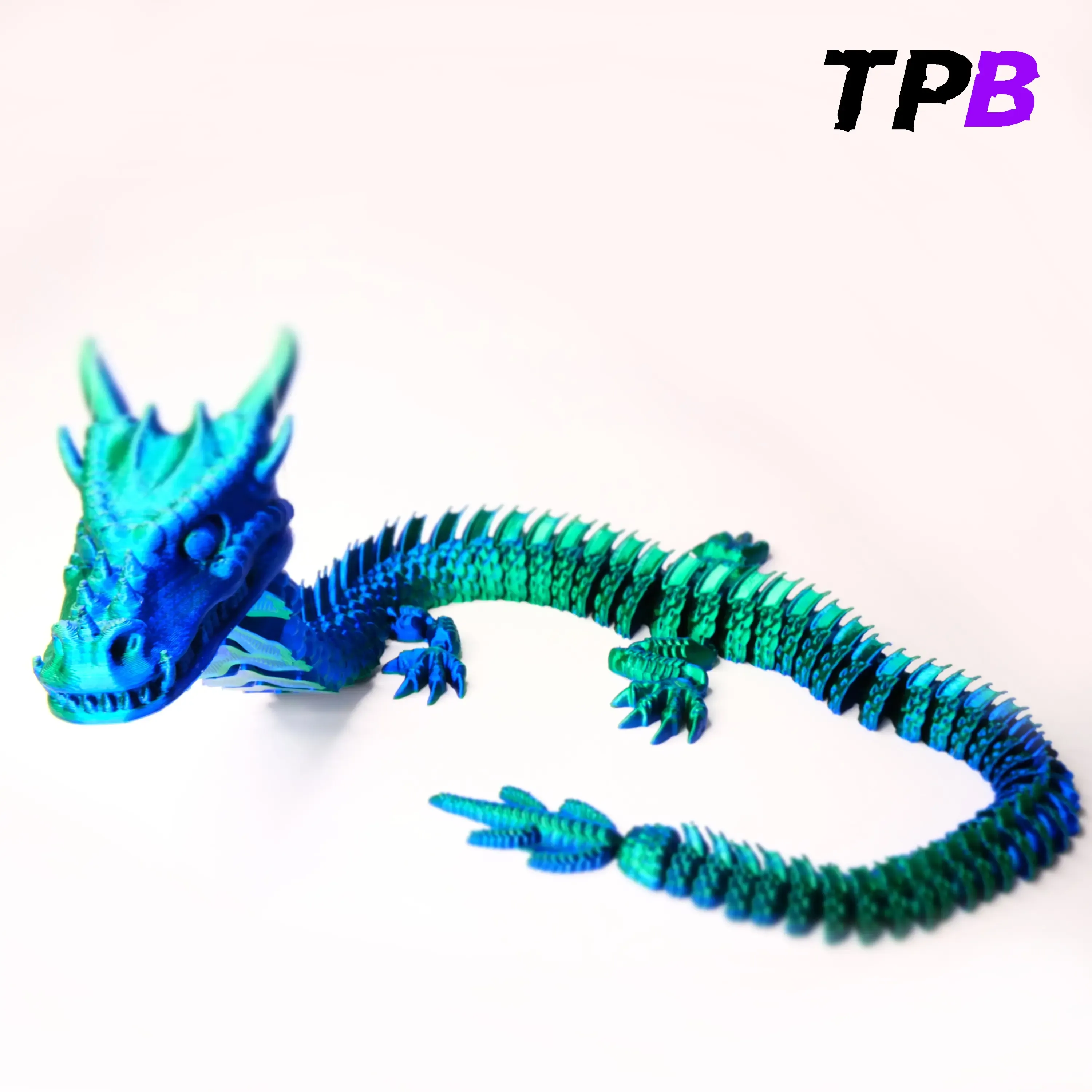 Articulated Dragon - Print-in-Place
