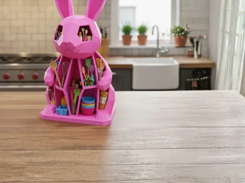 Bunny toy storage
