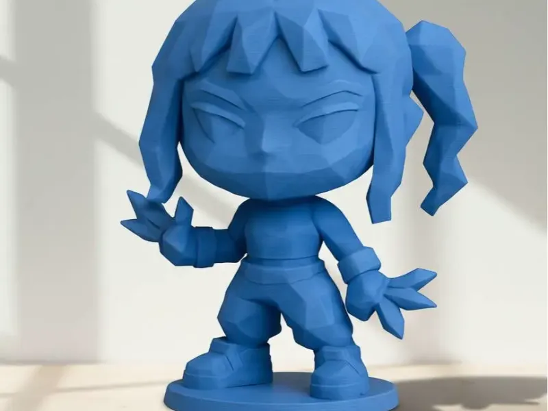 Kpop Demon Hunters - Zoey Low Poly