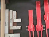 3pc Groz Precision Square drawer holder-0