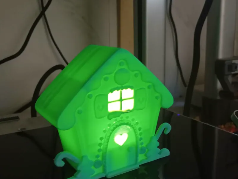 Petite maison sucrée de Noël