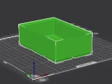 3x2/36mm high Gridfinity stackable container-2