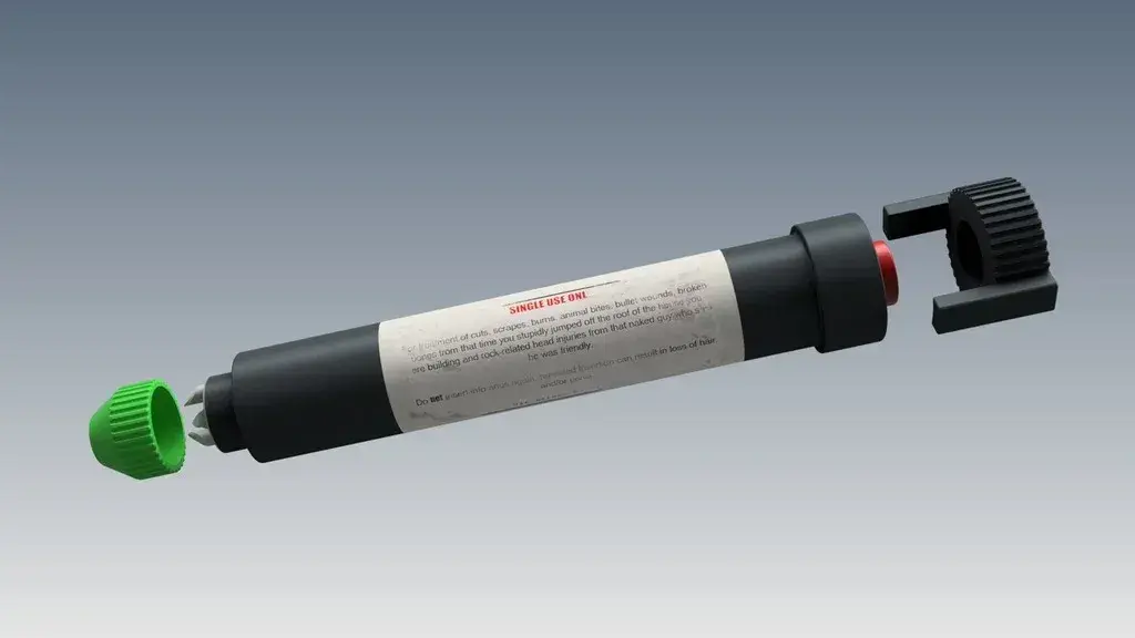 3D Printer Files | 3MF File | Rust syringe | Creality Cloud