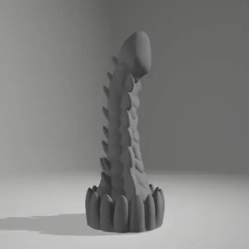Dildo Demon Rising Scaly Dragon Cock Penis Sex Toy