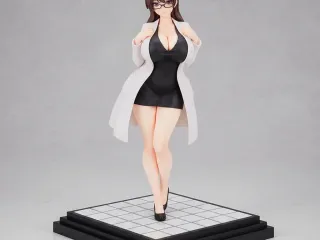 Elegant Lab Director – Smart Glamour Pose Ecchi Figurine