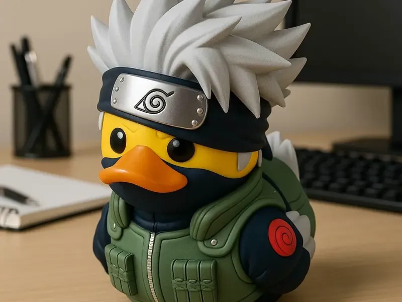 Rubber Duck - Hatake Kakashi model - 3d print