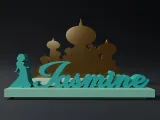 DISNEY PRINCESS JASMINE BOX - ALADDIN-6