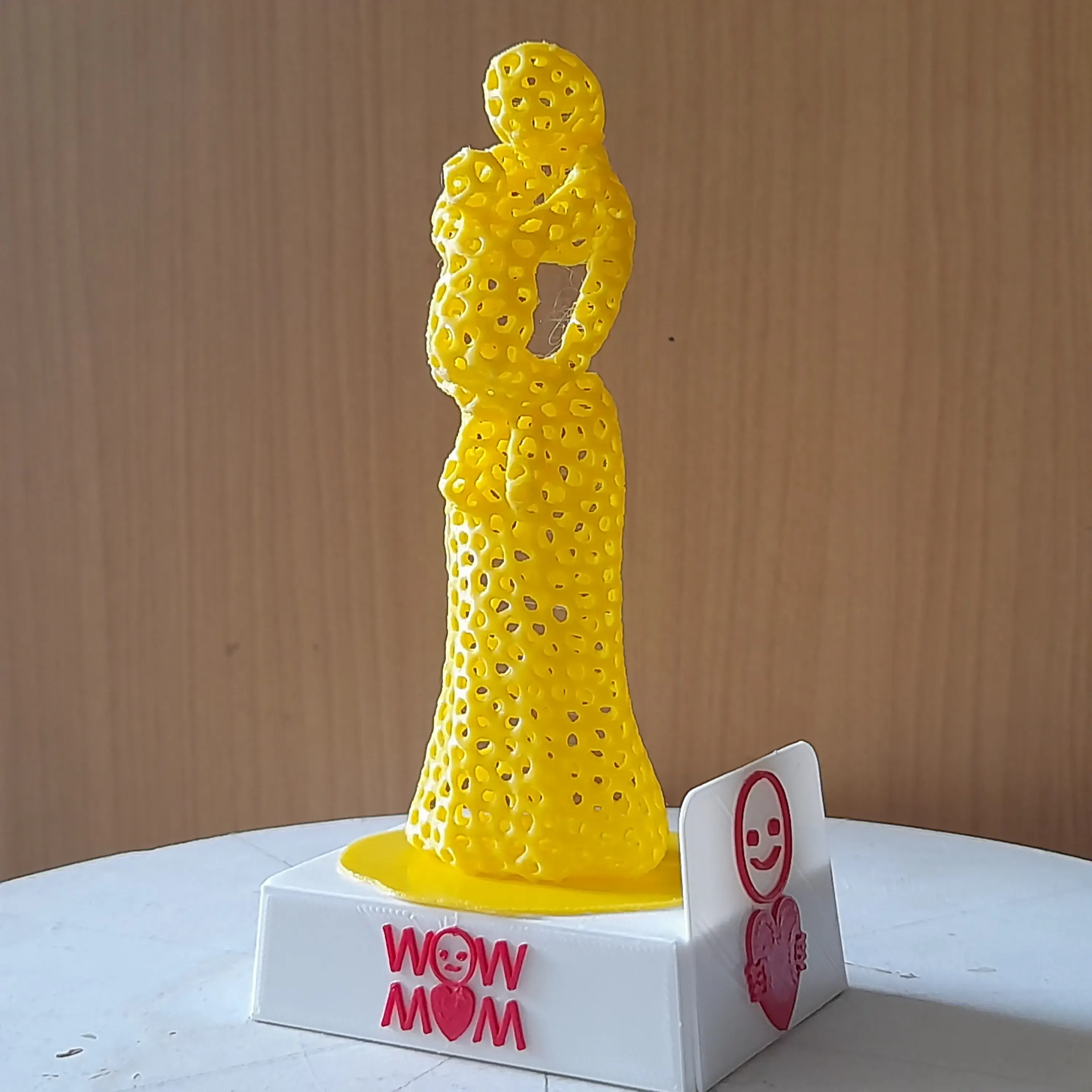 Regalo stampato in 3D per la buona festa della mamma