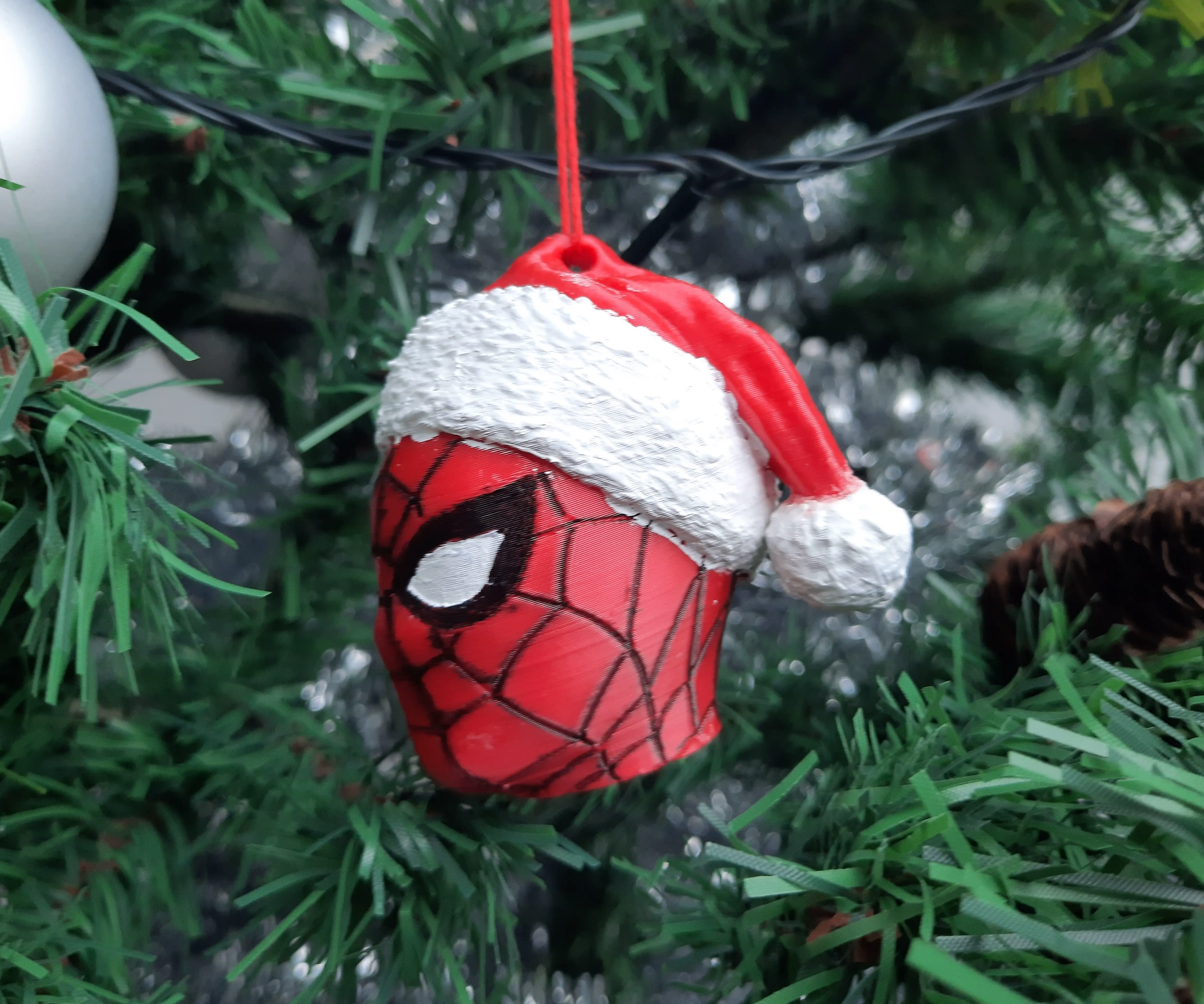 Spiderman Christmas tree Ornament