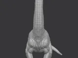 Brachiosaurus 3D statue-2
