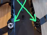 Drone Replacement Part Arm Fixed Plastic Ring Accessory-7