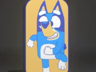 Lightbox - Dancing Bluey