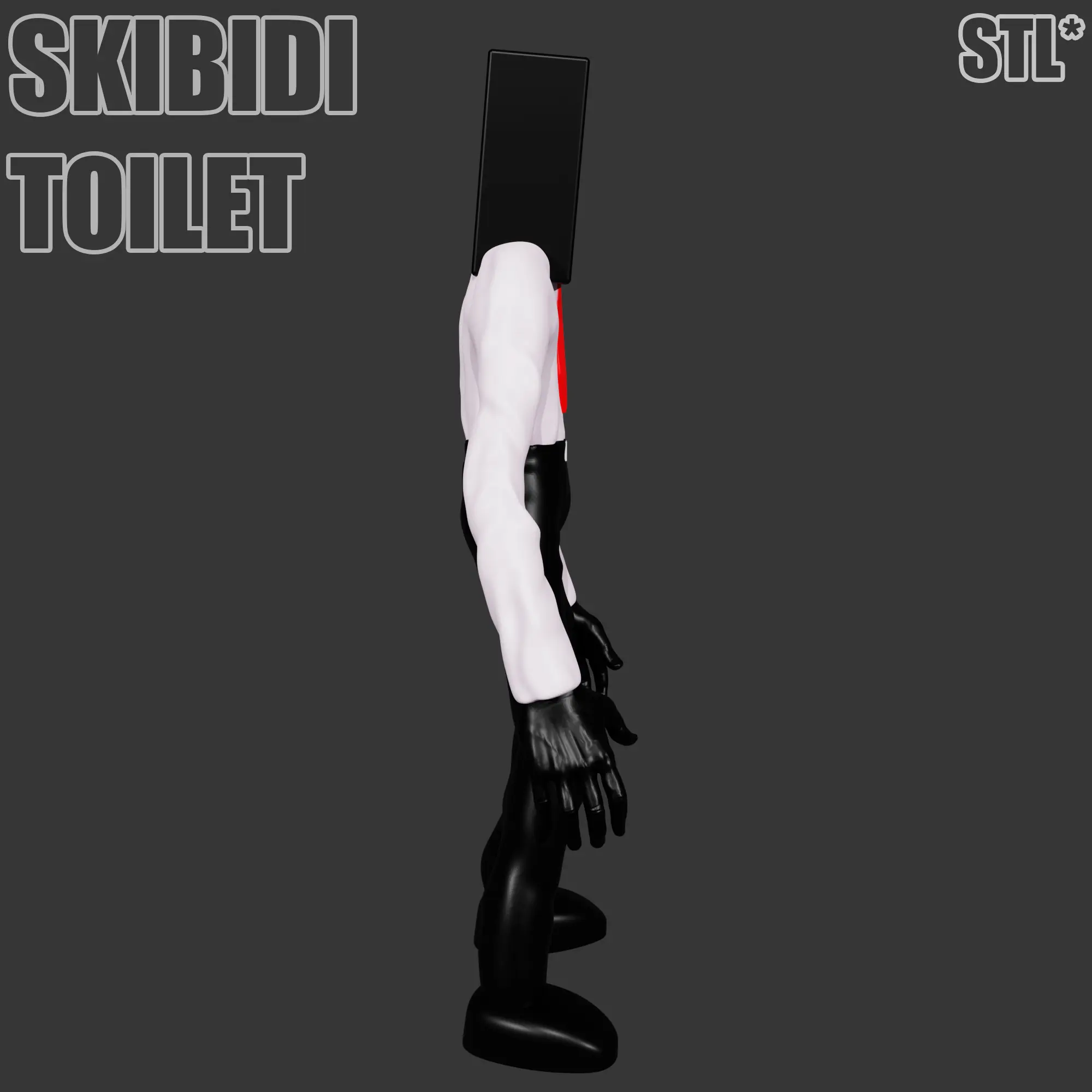 SKIBIDI TOILET SPEAKERMAN | 3D models download | Creality Cloud