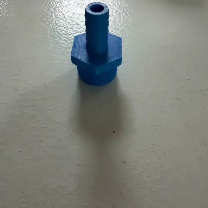 3/8" Hose ID, 1" NPT Male Fitting