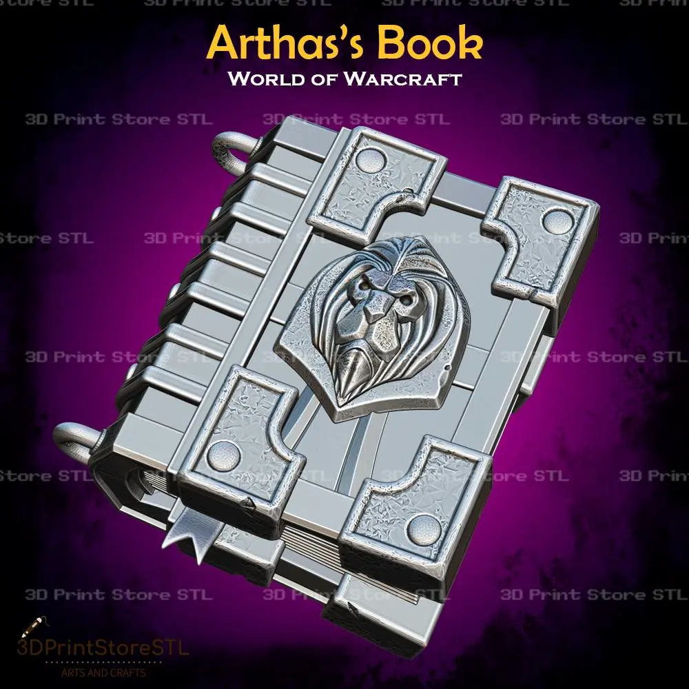 Arthas Book Cosplay World Of Warcraft - STL File