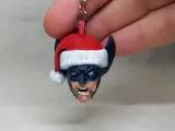 santa wolverine keychain-3