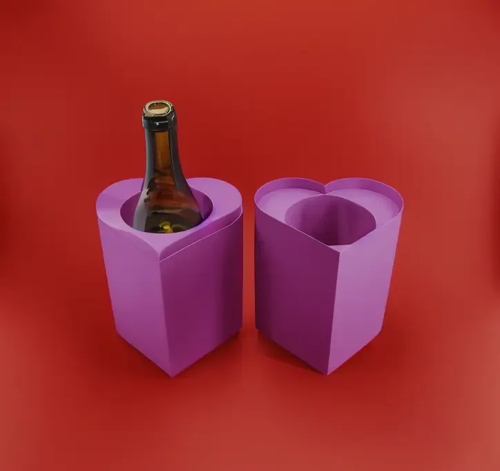 Wine Heart Box