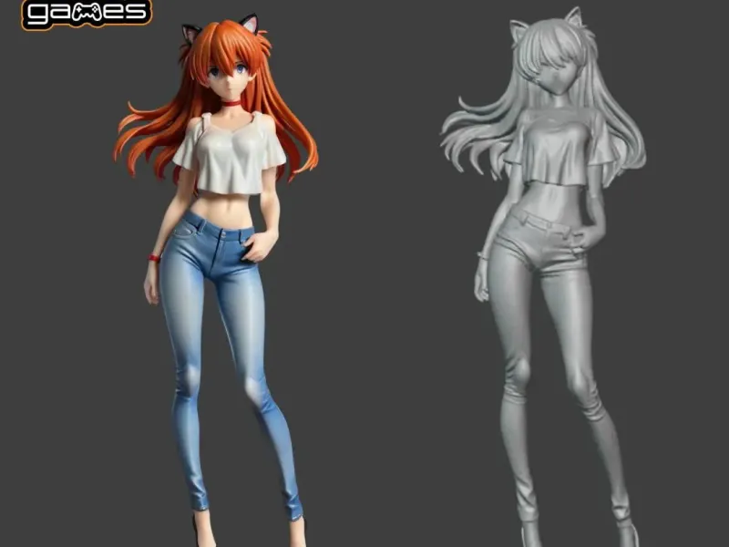 Asuka Casual Evangelion