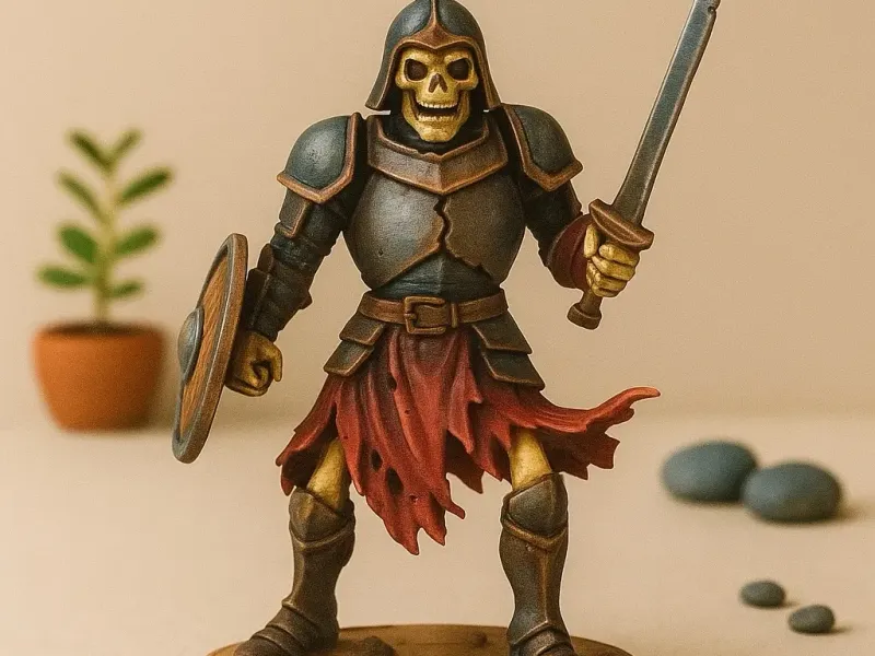 Skeleton Warrior. 4 Variations