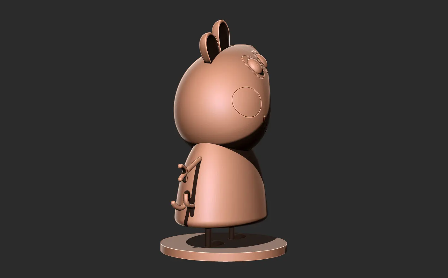 Peppa Pig - Modelo de impresión 3D