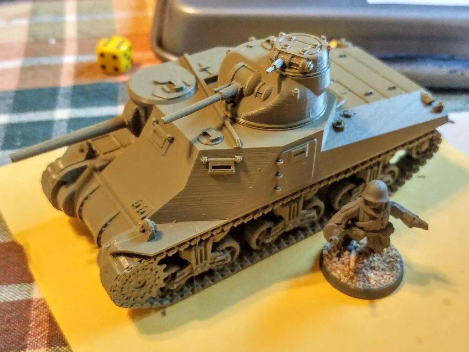  M3 Stuart easy print 