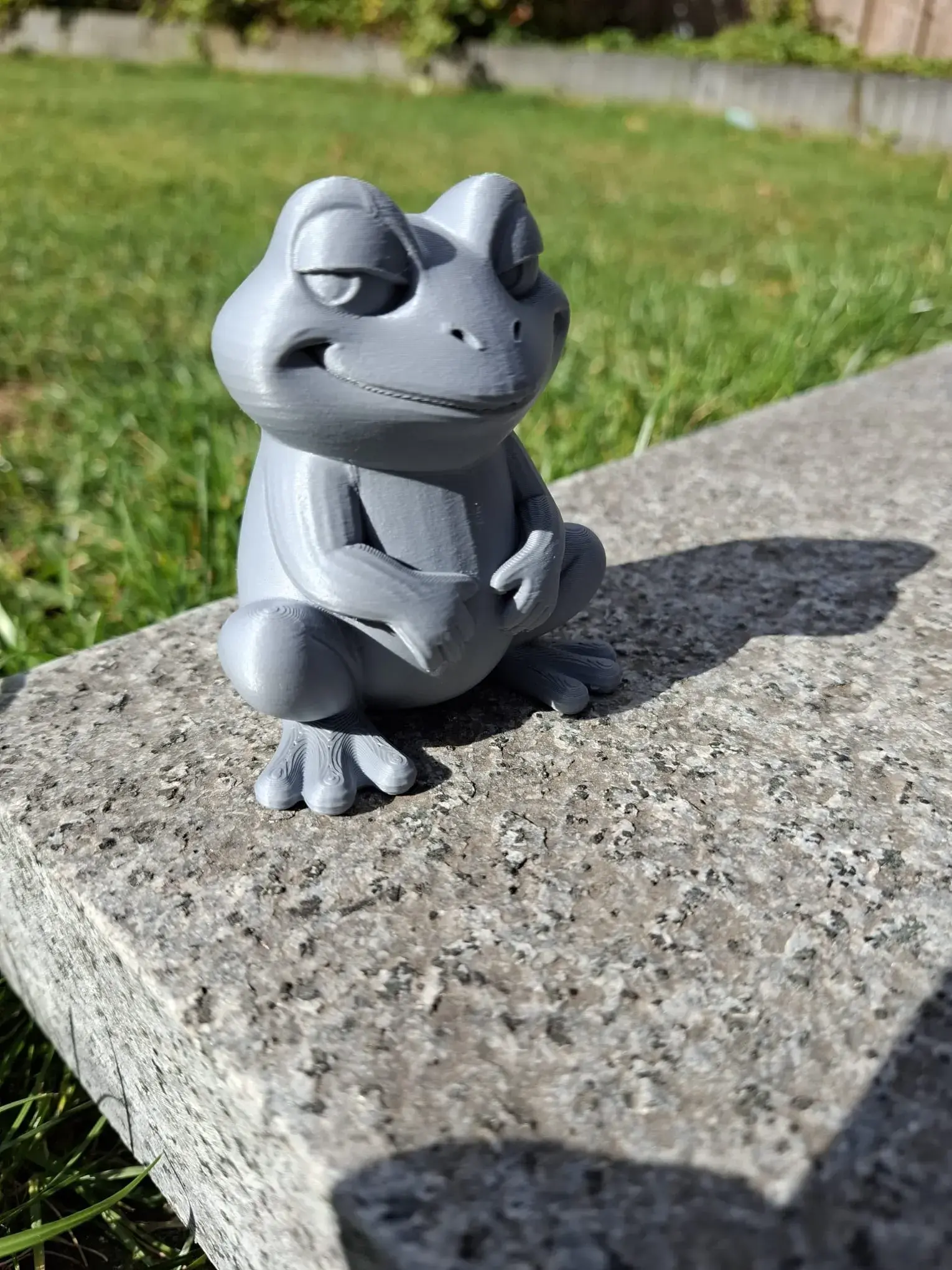 3D Printer Files | 3MF File | Chill Frog Figurine | Creality Cloud