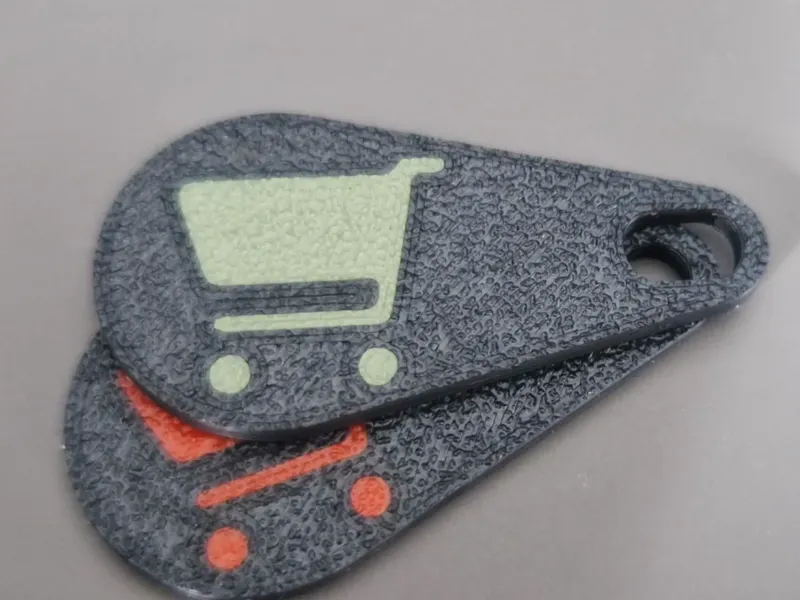 Ficha/Moneda para carrito de la compra (Carrito de la compra - Compatible con UE/Reino Unido)