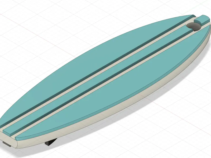 SURFBOARD KEYCHAIN