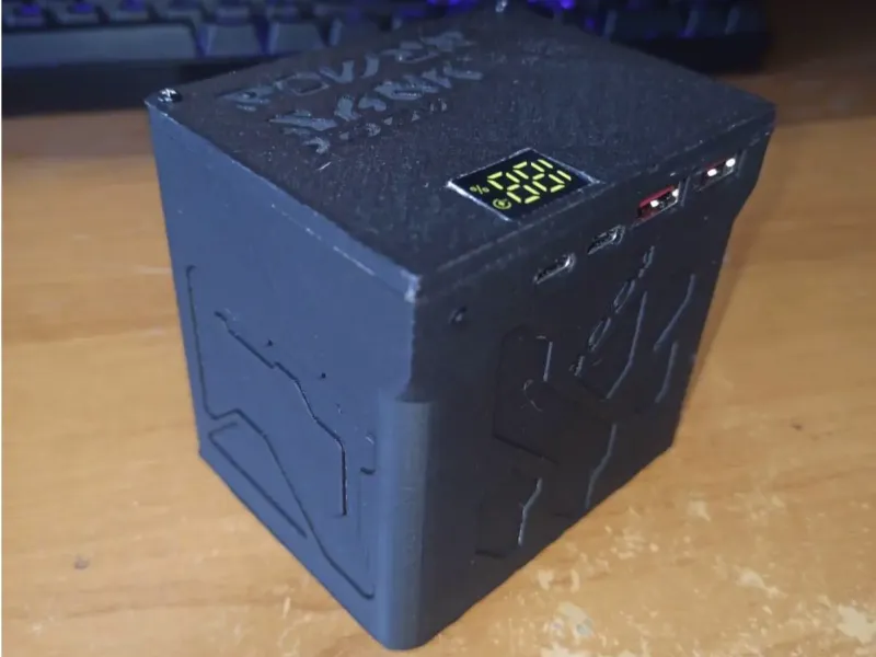 Projeto de power bank DIY de 100W