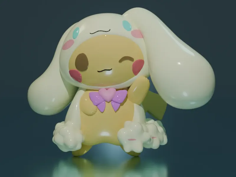 PIKACHU COSPLAY CINNAMOROLL